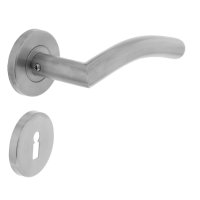 Intersteel Türdrücker Lisa 90° auf Rosette...