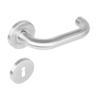 Intersteel Türdrücker Rund auf Rosette...