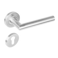 Intersteel Türdrücker Recht 90° auf Rosette...