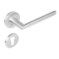 Intersteel Türdrücker Ovale 90° auf Rosette...