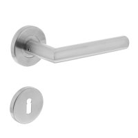 Intersteel Türdrücker Recht 90° auf Rosette...