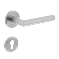 Intersteel Türdrücker Recht 90° auf Rosette...