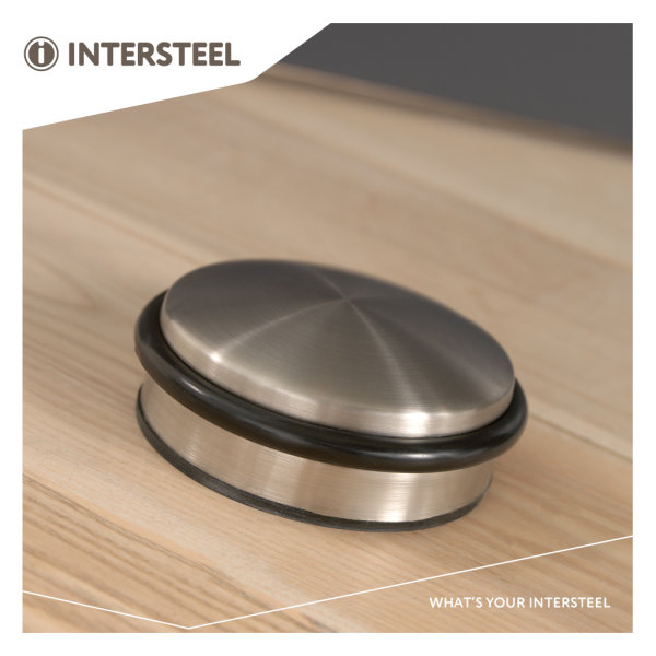 Intersteel Türstopper Rondo Edelstahl gebürstet
