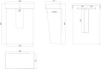 Intersteel Briefkasten 465x325x180 mm Schwarz