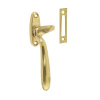 Intersteel Fensterverriegelung links Dudok Messing lackiert