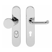 Intersteel Schutzbeschlag Haustür Knopf/Drücker...