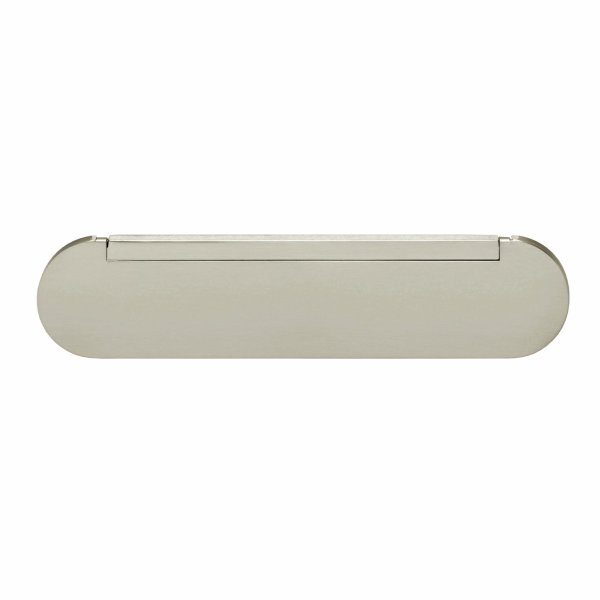 Intersteel Zugluftschutz oval Nickel matt