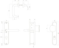 Intersteel Schutzbeschlag SKG*** mit...