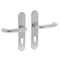 Intersteel Türdrücker Rund verdeckt auf Schild...