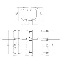 Intersteel Schutzbeschlag SKG*** mit...