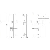 Intersteel Schutzbeschlag SKG*** mit...