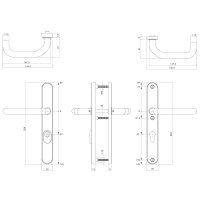 Intersteel Schutzbeschlag Haustür...