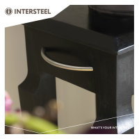 Intersteel Möbelgriff 145 mm Edelstahl gebürstet