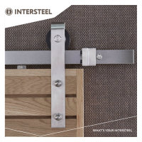 Schiebetürsystem Beschlagsset echt Edelstahl Modell...