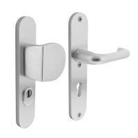 Intersteel Schutzbeschlag SKG*** Griff/Klinke mit...