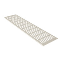 Aluminium Stegblech 130mm x 800mm Lüftungsgitter...