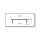 Belüftungsgitter 80mm x 300mm Aluminium Stegblech Lüftungsgitter Schwarz