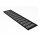 Heizungsabdeckung 130mm x 600mm Schwarz Alu Lüftungsgitter Stegblech