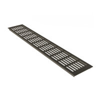 Aluminium Stegblech 100mm x 300mm Braun eloxiert C4...