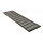 Aluminium Lüftungsgitter 150mm x 200mm Stegblech braun eloxiert