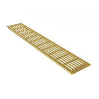 Gold eloxiertes Stegblech 100mm x 2000mm...