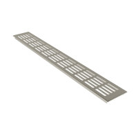 Aluminium Lüftungsgitter 80mm x 1000mm Stegblech...