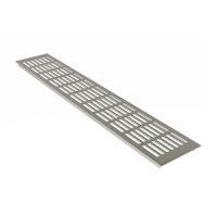 Lüftungsgitter Aluminium Edelstahl eloxiert 100mm x...