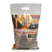 2 Kg Sack Anzünder Kaminentfacher Grillanzünder...