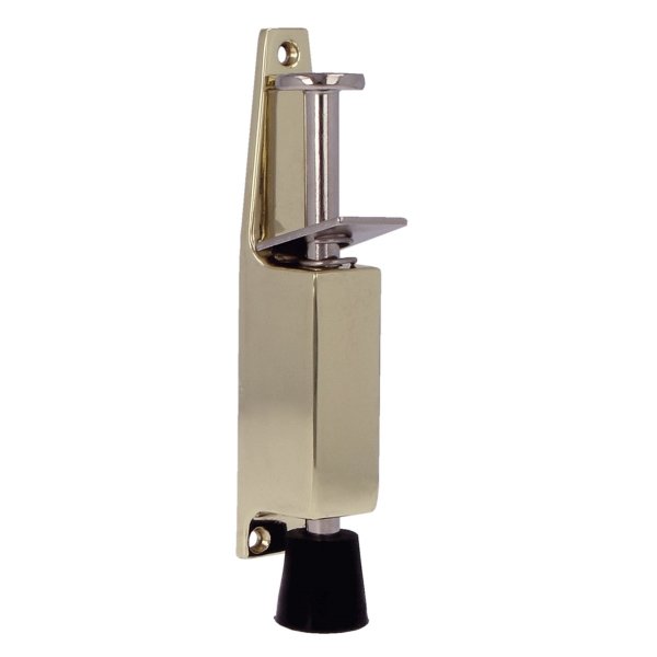 Torfeststeller Türfeststeller in div Farben Türstopper Bodentürstopper 28mm Hub 120 mm x 25 mm Gold