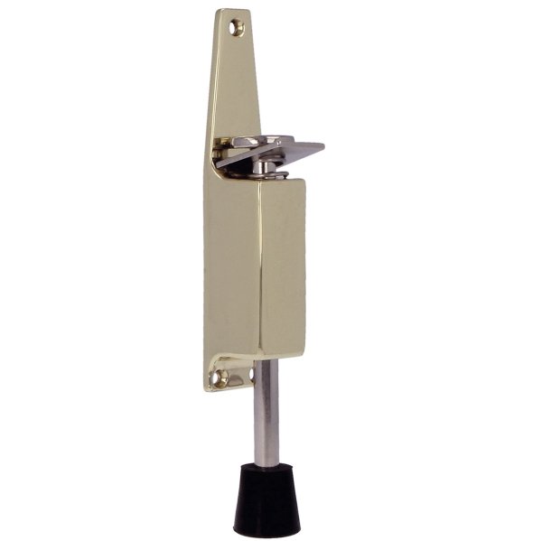 Torfeststeller Türfeststeller in div Farben Türstopper Bodentürstopper 28mm Hub 120 mm x 25 mm Gold