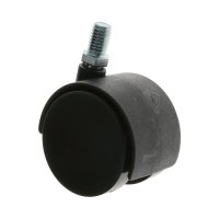 Möbelrolle Kunststoff Gewindestift Lenkrolle...