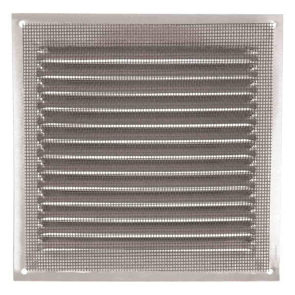 Insektenschutz Aluminium Lüftungsgitter Abluftgitter Netz diverse Größen Frischluftgitter 150x150