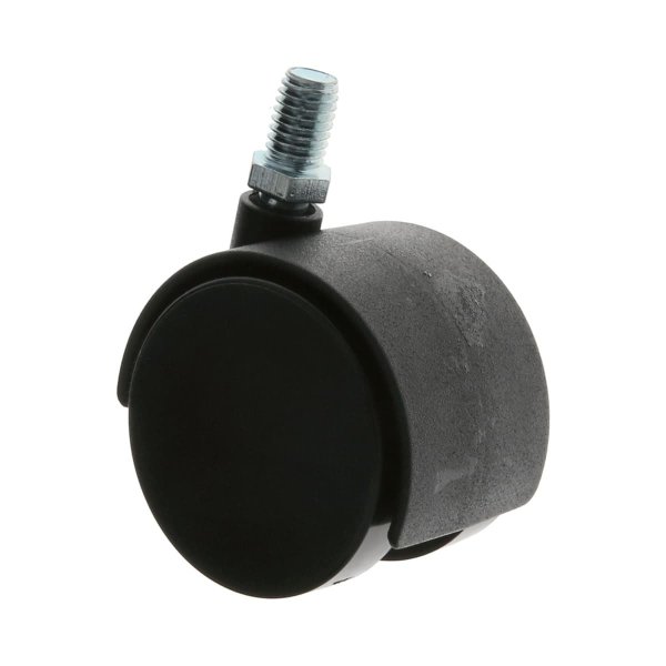 Möbelrolle Kunststoff Gewindestift Lenkrolle Ersatzrolle div. Durchmesser Möbeltransportrolle Ø35mm M6 4er-Pack