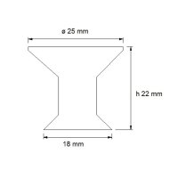 Möbelknopf Schrankknopf Knauf Knopf echt massiv...
