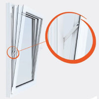 Fensterfeststeller Fensterarritierung Zugluftstopper...