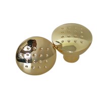 Möbelknopf Ausführung Messing Optik ø...