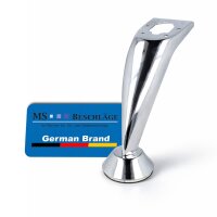 Möbelfuß Chrom glänzend 120mm - Metall...