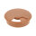 2er Pack 80mm ø Kabeldurchlass braun Kabeldurchführung Kabeldose Kabelöffnung
