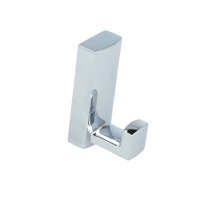 Kleiderhaken aus Metall Chrom glänzend Mantelhaken...