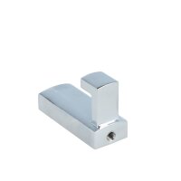 Kleiderhaken aus Metall Chrom glänzend Mantelhaken...