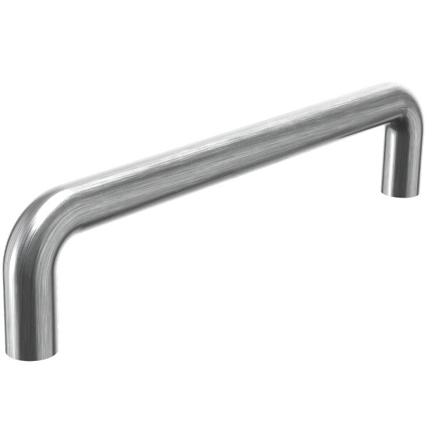 Möbelgriff Chicago Ø10mm Edelstahl massiv gebürstet Schrankgriff - DIY Bügelgriff 96mm Lochabstand