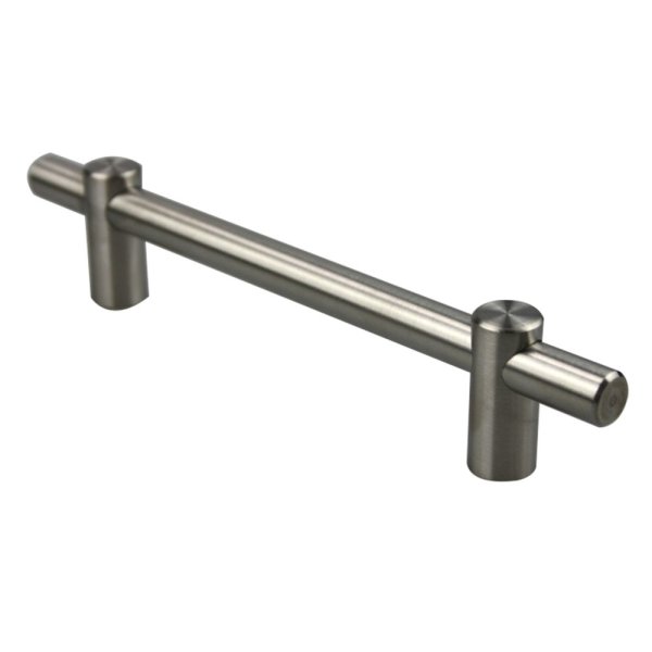 Möbelgriff Charlotte ø 12mm La 128mm Stangengriff massiv Edelstahl Küchengriff