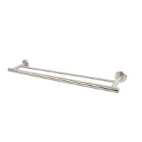 2-Stangen Handtuchhalter 600mm Edelstahl matt...