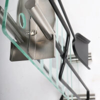 Kaminbesteck Ofenset 4 teilig mit 6mm Glas teils...