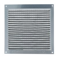 Aluminium Lüftungsgitter Silber eloxiert diverse...